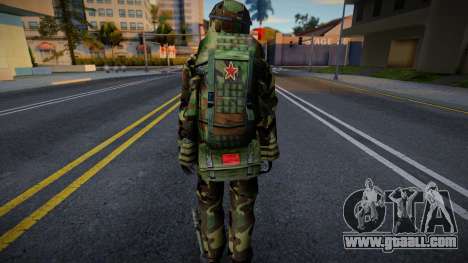 Military PLA from Battlefield 2 v5 for GTA San Andreas