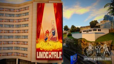 Undertale Billboard v2 for GTA San Andreas