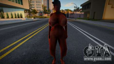 Thicc Female Mod - Without Outfit for GTA San Andreas