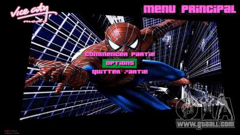 Spiderman Background for GTA Vice City
