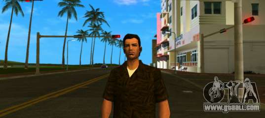 Tommy in a brown shirt for GTA Vice City