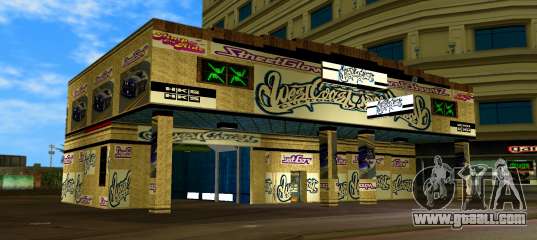 West Coast Customs Werkstatt for GTA Vice City