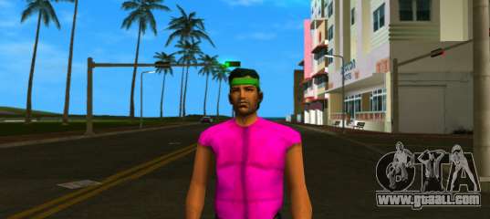 Biker Clothing from Hotline Miami for GTA Vice City