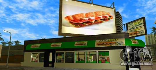 Subway Mod for GTA Vice City