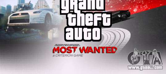 Menu in the style of NFS Most Wanted 2012 for GTA Vice City