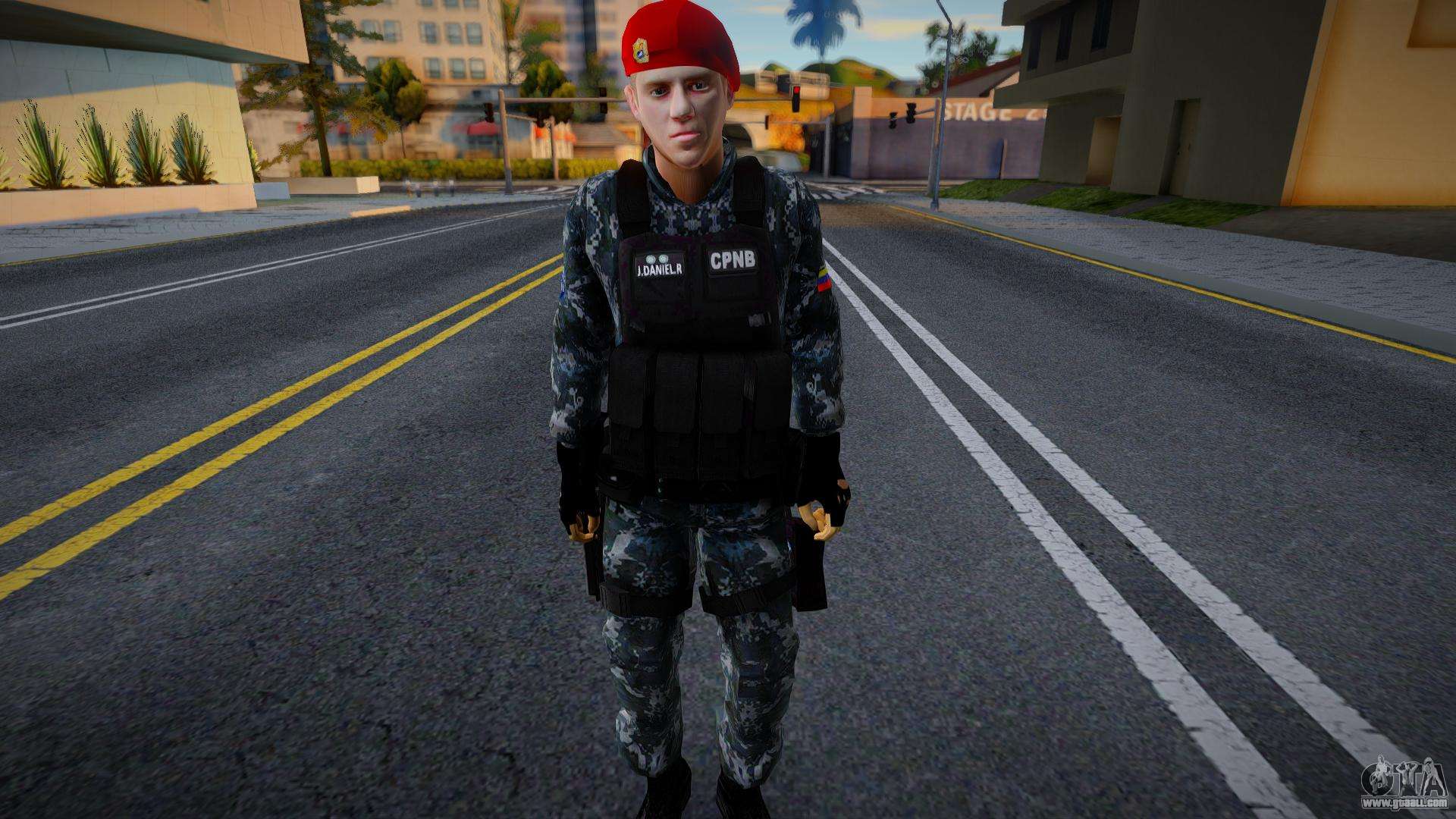 Soldier from PNB TRANSITO for GTA San Andreas