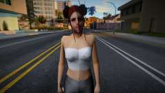 Girl in plain clothes v18 for GTA San Andreas