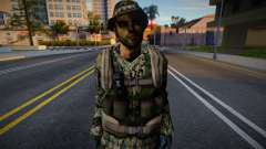U.S. Soldier from Battlefield 2 v2 for GTA San Andreas
