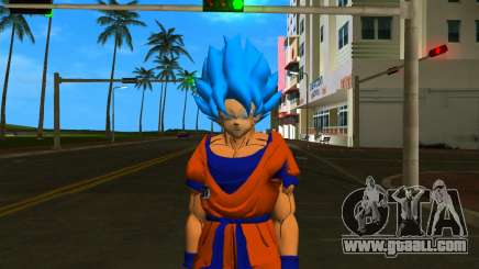 Goku SS Blue for GTA Vice City