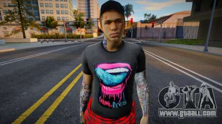 Ellis (Falling in Reverse) from Left 4 Dead 2 for GTA San Andreas