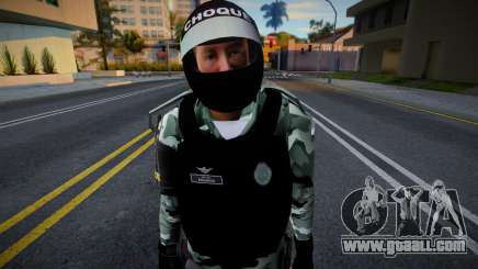 Brazilian Police Motorcyclist V2 for GTA San Andreas