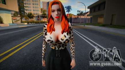 Red-haired girl for GTA San Andreas