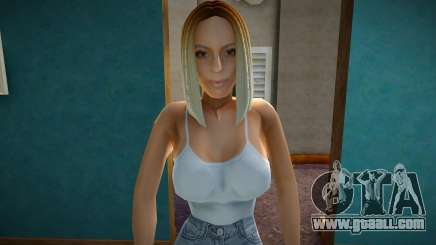 Girl in casual clothes for GTA San Andreas