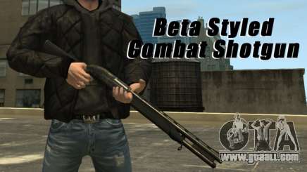 Beta Styled Combat Shotgun for GTA 4