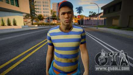 Ellis (Ness) from Left 4 Dead 2 for GTA San Andreas