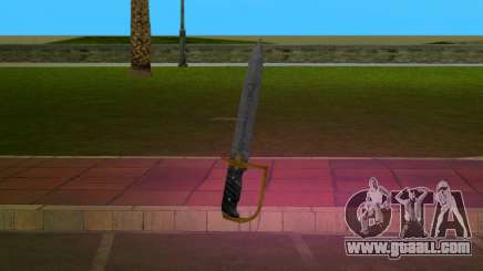 Detailed knife for GTA Vice City