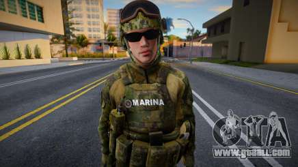 Soldier from 1er Batallón de Policia Naval for GTA San Andreas