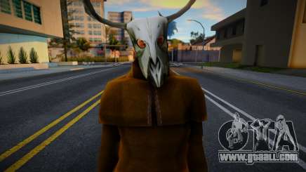 Bodybuilder with Horned Masks v2 for GTA San Andreas