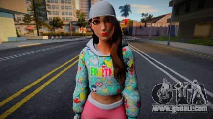 Fortnite - Ruby Colorfull for GTA San Andreas