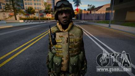 U.S. Soldier from Battlefield 2 v3 for GTA San Andreas