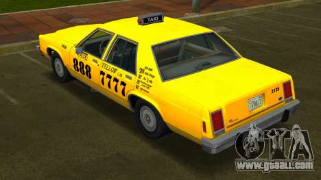 Ford LTD Crown Victoria Taxi for GTA Vice City