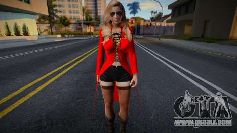 DOA Sarah Brayan - VF Costume D v2 for GTA San Andreas