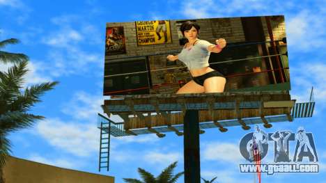 Kokoro Doa Billboard for GTA Vice City