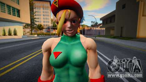 Cammy SF4 for GTA San Andreas