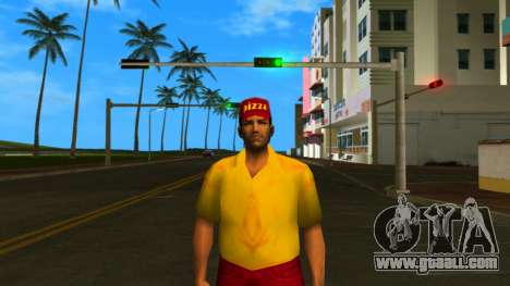 Pizza delivery man for GTA Vice City