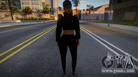 Girl in a tracksuit for GTA San Andreas