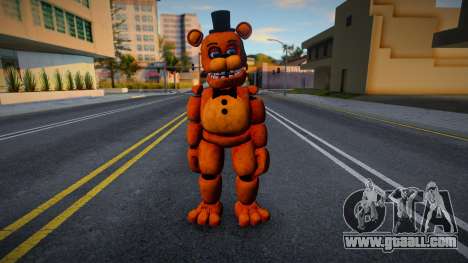 UnWithered Fredbear The Bear for GTA San Andreas