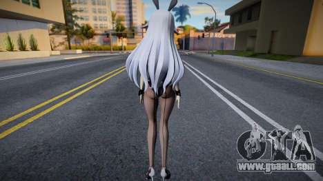 Black Heart Bunny Outfit for GTA San Andreas