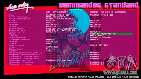 Hotline Miami Menu HD v9 for GTA Vice City