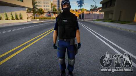 LSPD SWAT LQ for GTA San Andreas