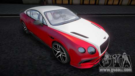 Bentley Continental GT Supersports 2017 for GTA San Andreas