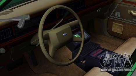 Ford LTD Crown Victoria Police for GTA Vice City
