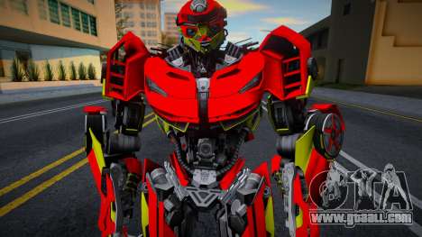 Transformers The Last Knight - Hot Rod v2 for GTA San Andreas