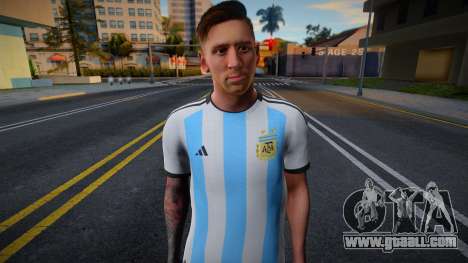 Lionel Messi (FIFA World Cup 2022) for GTA San Andreas