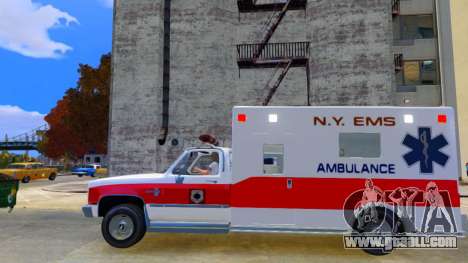 1986 Chevrolet Silverado Ambulance for GTA 4