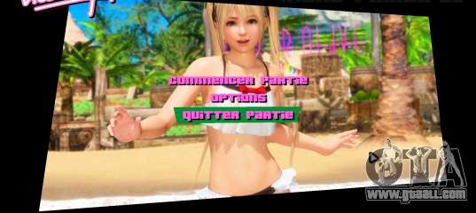 Artwork Doa Menu for GTA Vice City