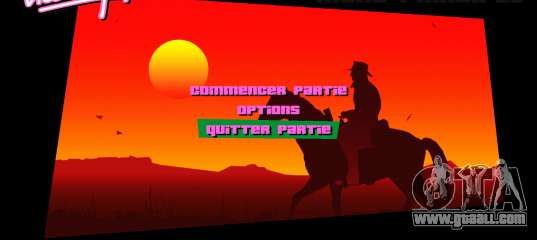 Red Dead Redemption 2 Menu 2 for GTA Vice City