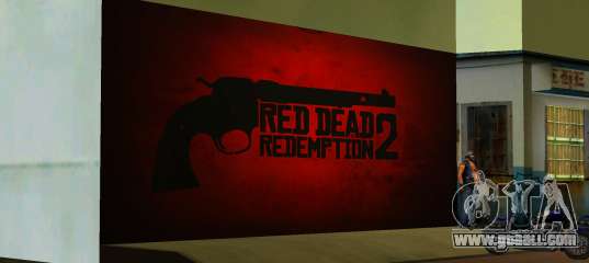 RDR 2 Billboard v1 for GTA Vice City