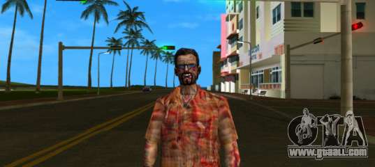 Zombie skin for GTA Vice City
