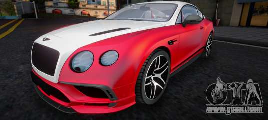 Bentley Continental GT Supersports 2017 for GTA San Andreas