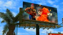 Rey Mysterio WWE2K22 Billboard for GTA Vice City