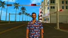 Tommy in a vintage v6 shirt for GTA Vice City