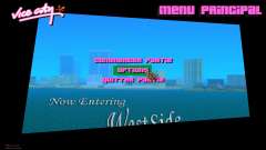 New Style Menu for GTA Vice City
