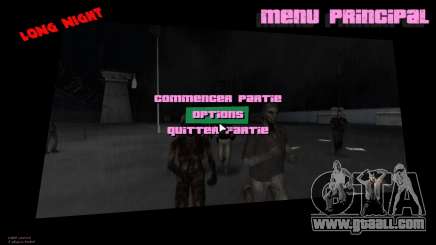 GTA Long Night HD Loadscreens for GTA Vice City