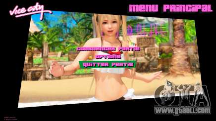 Artwork Doa Menu for GTA Vice City