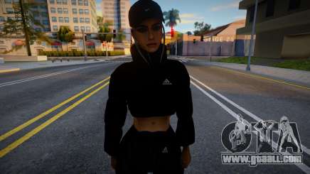 Girl in a tracksuit for GTA San Andreas